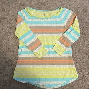 Sonoma Lifestyle stripe top. Size XS